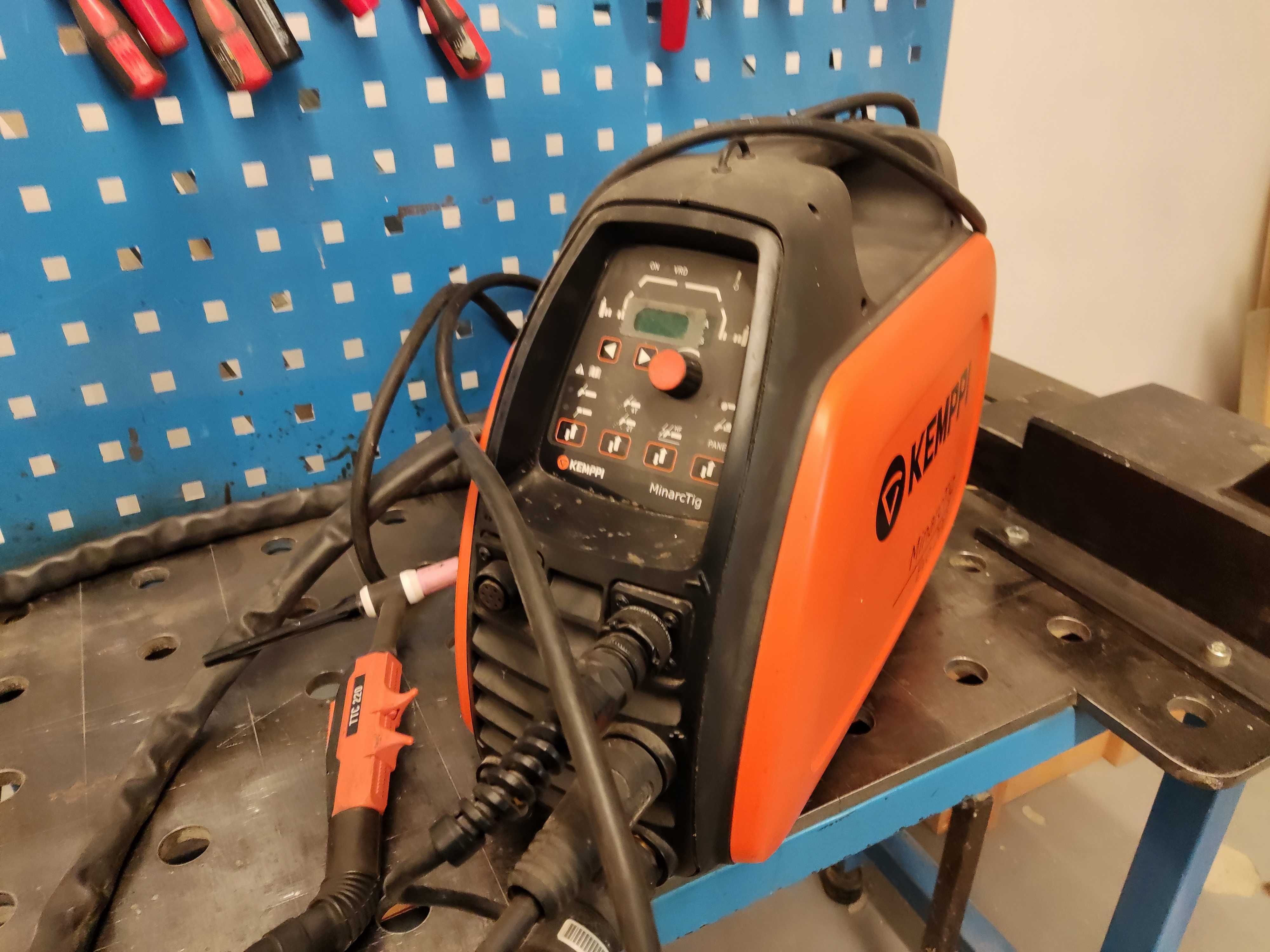 Kemppi MinarcTig Evo 200 z uchwytem TIG i przewodem 4m- mało używana w