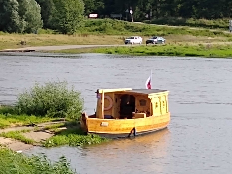 łódż drewniana typu Szkuta