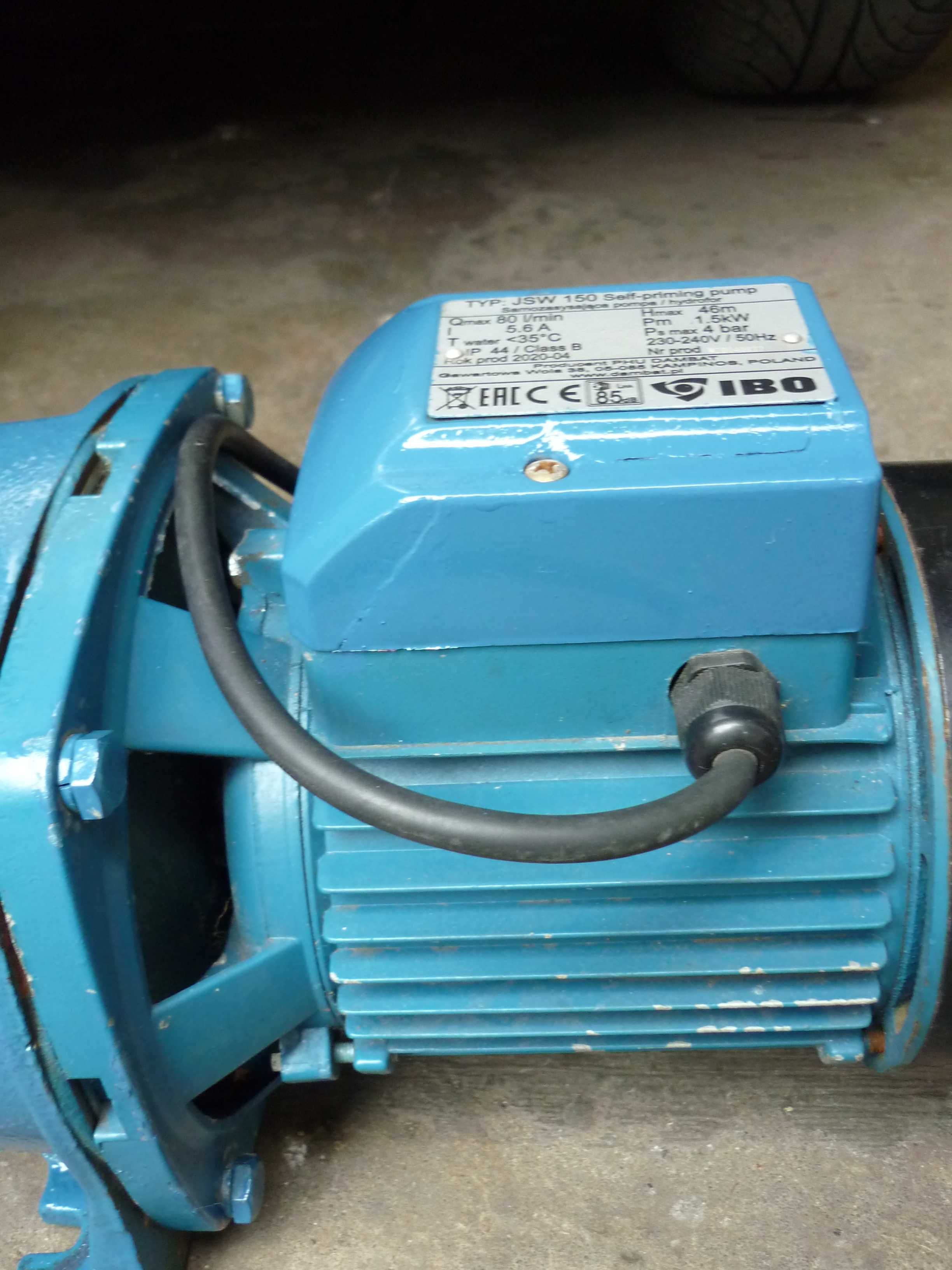 Sprzedam  pompę hydroforową jsw 150 230v