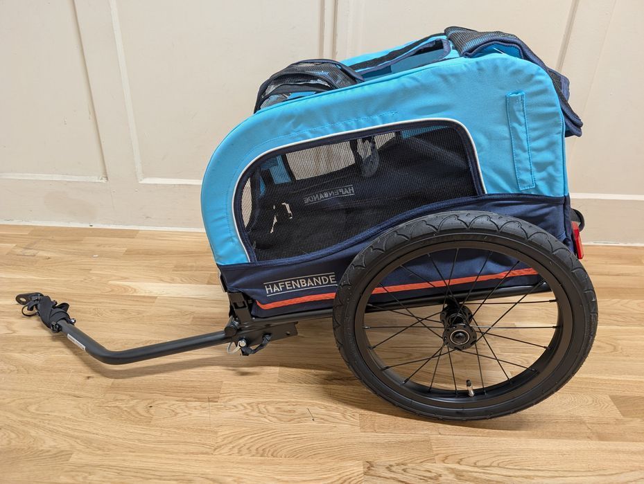 Hafenbande Przyczepka Rowerowa Cabby S dla psa 116x52x61cm do 20kg ZWR