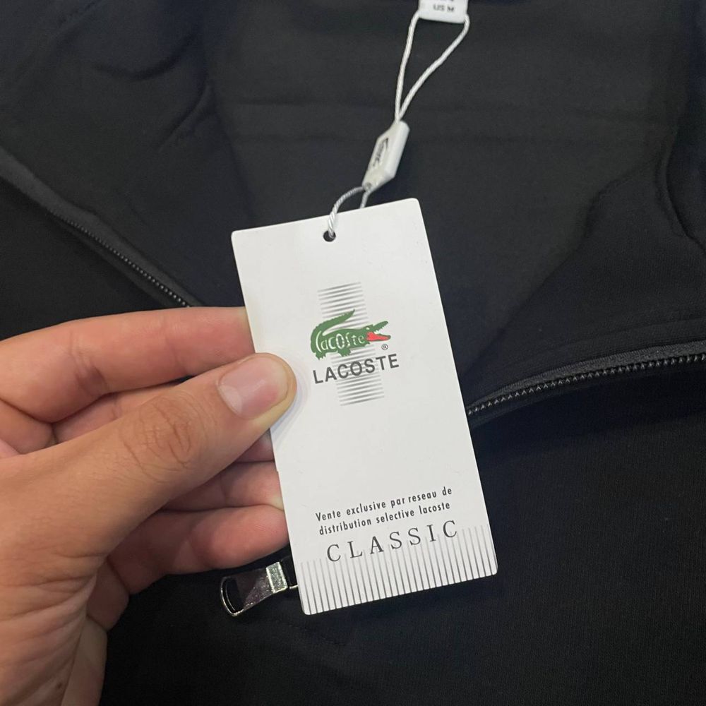 Lacoste regular 1/3 zip в Україні!!! Олд мані стиль M-L