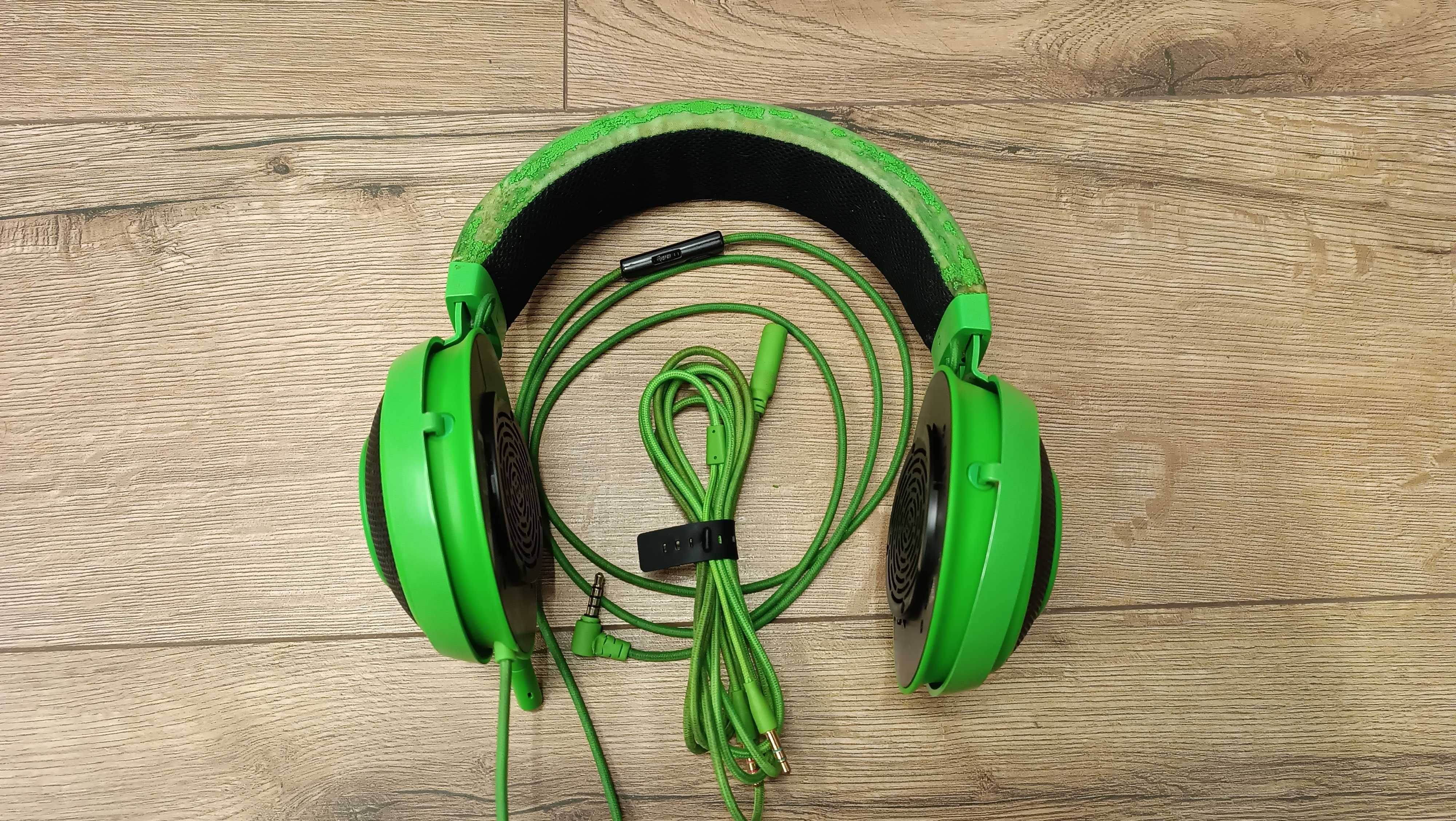 Продаю б/в навушники Razer Kraken Pro V2 green!