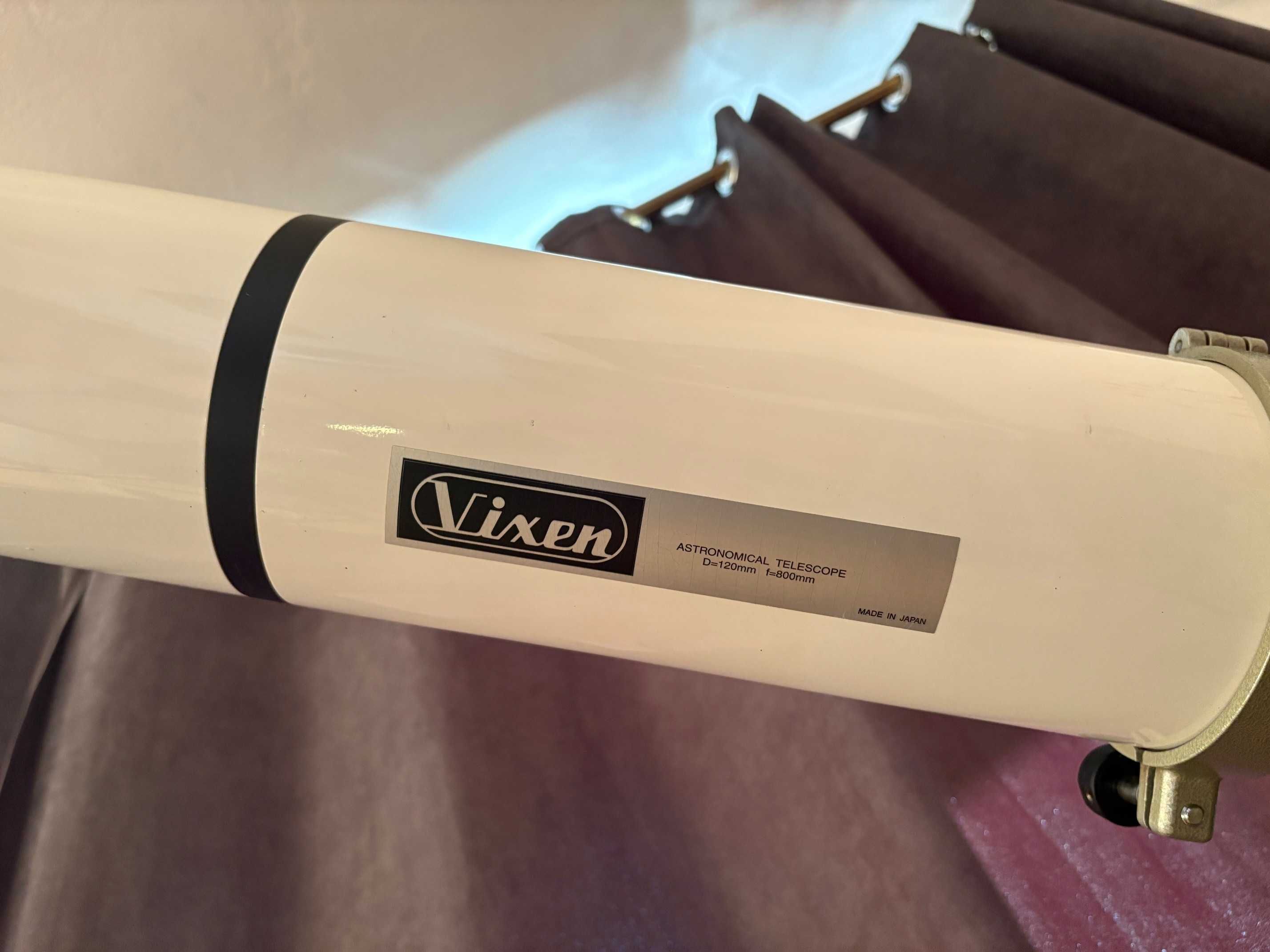 Teleskop VIXEN 120-S (Orion)  , VIXEN GP , BERLEBACH , osprzęt .