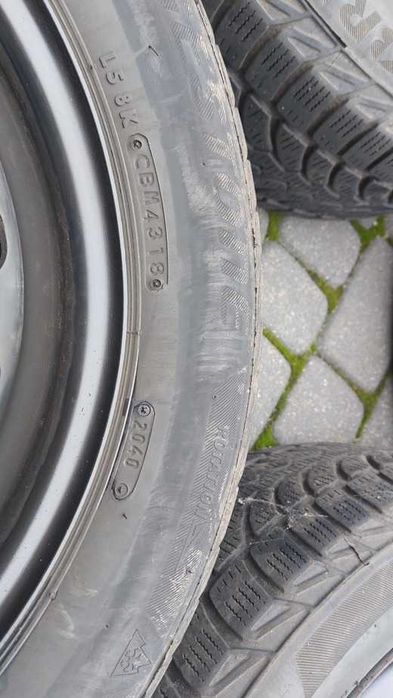 4x Bridgestone Blizzak LM32 ZIMA 205/55 R16 + felgi stalowe 5x112 VW