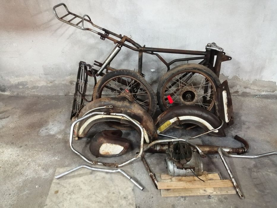 Motorizada para peças