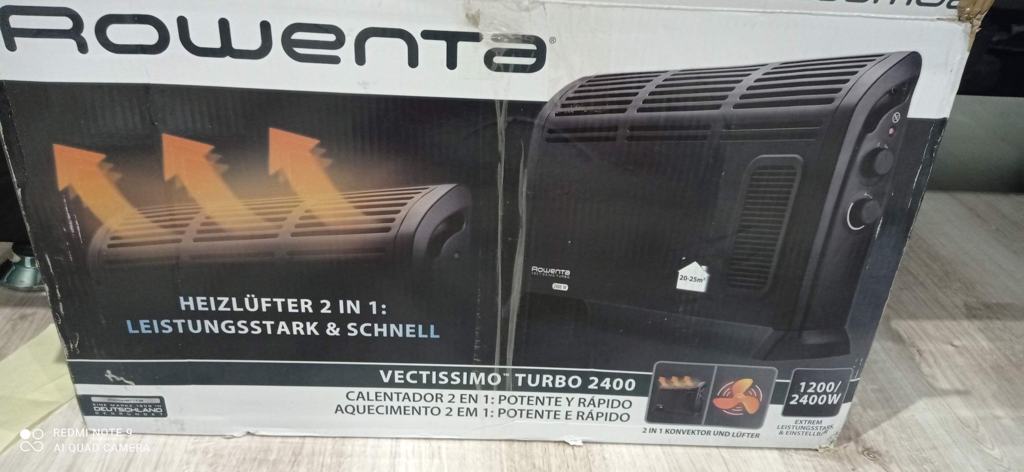 Grzejnik Rowenta vectissimo turbo