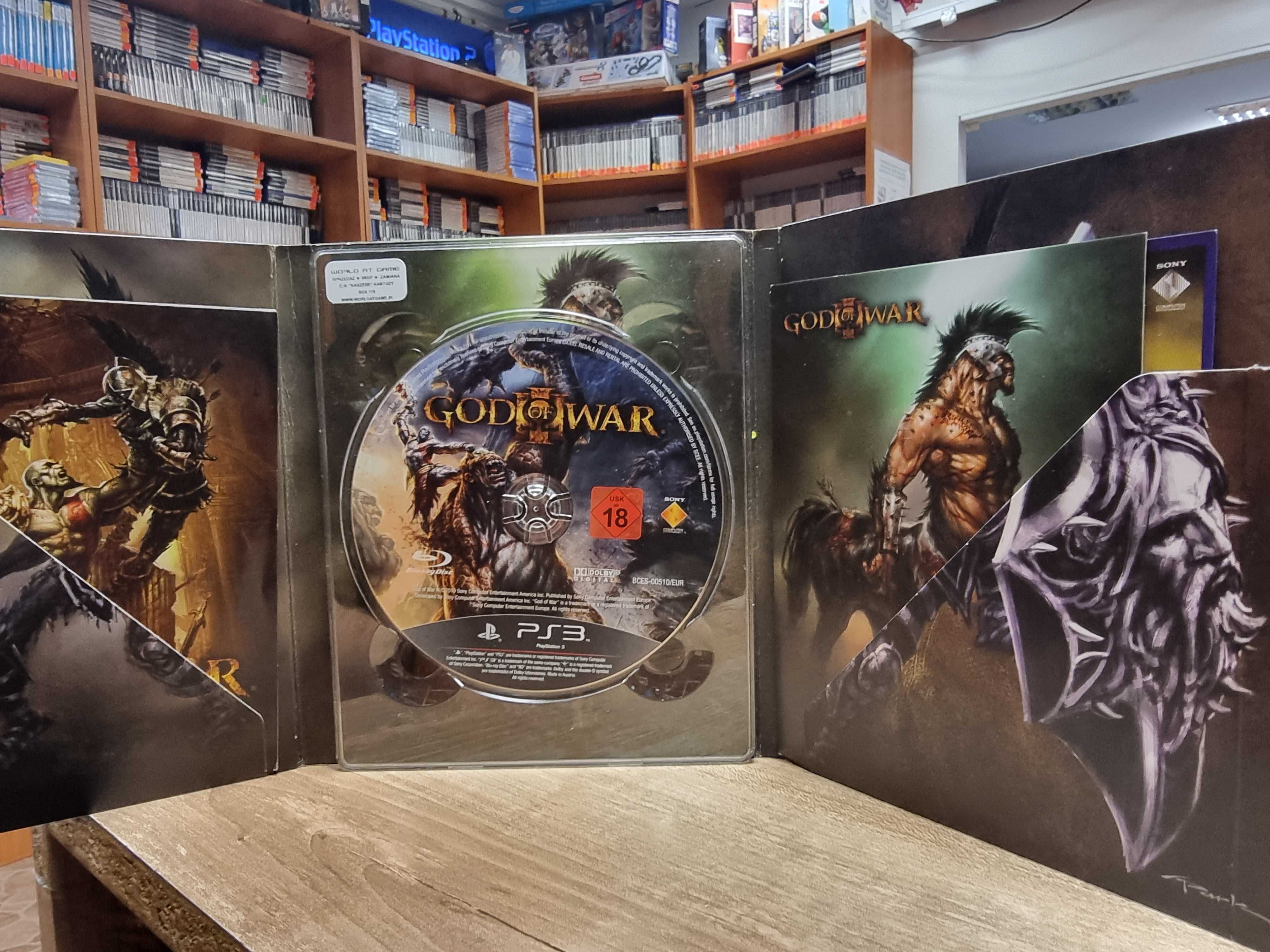 GOD OF WAR III EDYCJA Kolekcjonerska PS3 Unikat Wysyłka Wymiana