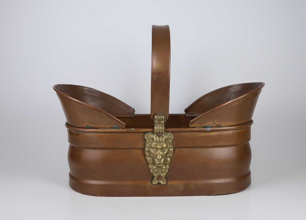 Cesta Floreira em cobre