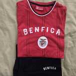 Pijama de Homem do Benfica - Manga Comprida  - Tamanho L (NOVO)