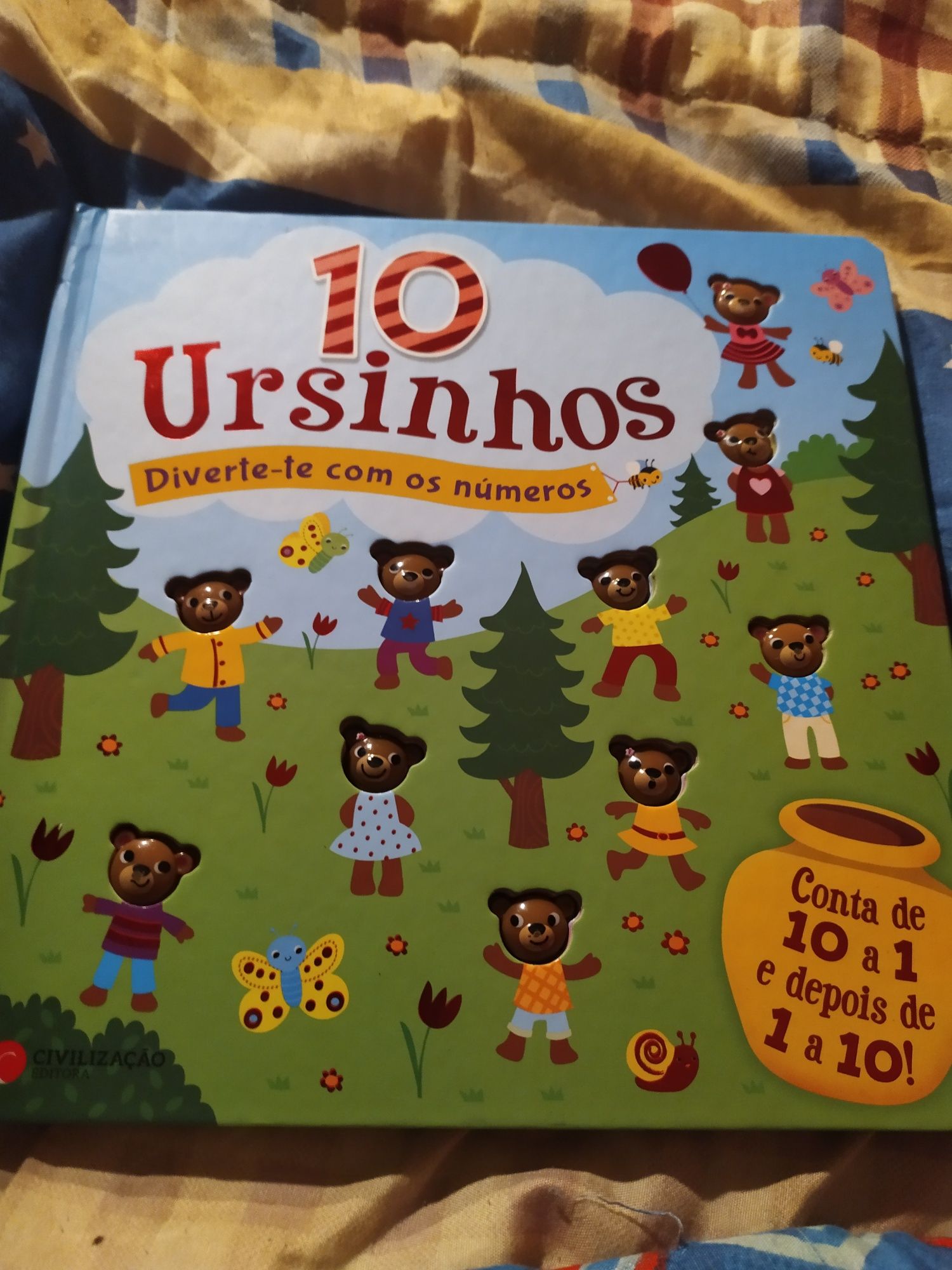 10 ursinhos Diverte-te com os números