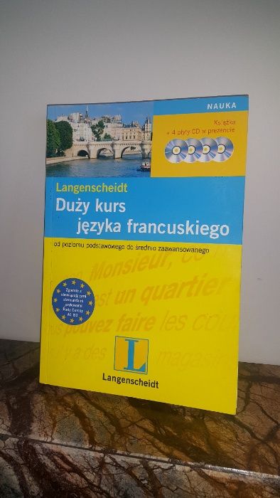 Duży Kurs Języka Francuskiego / Francuski Podręcznik LANGENSCHEIDT