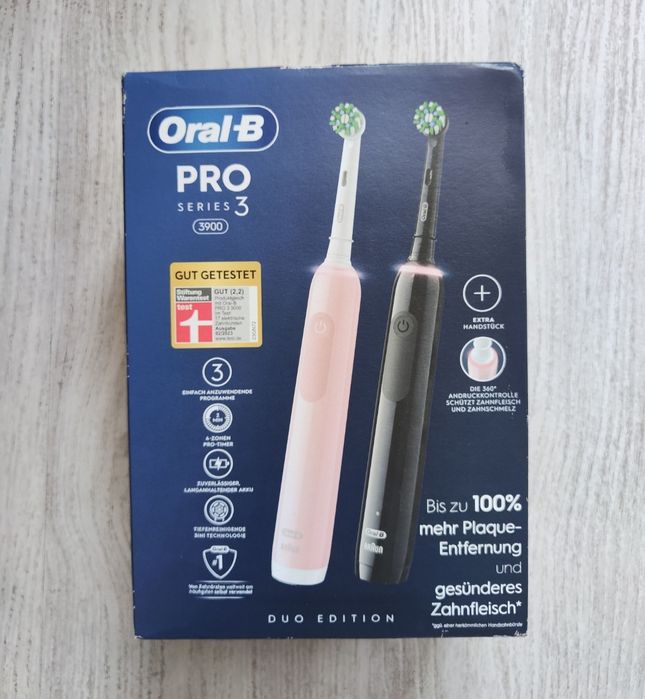 Набір зубних електро щіток Oral-B Pro 3 3900 Duo (НОВЕ)