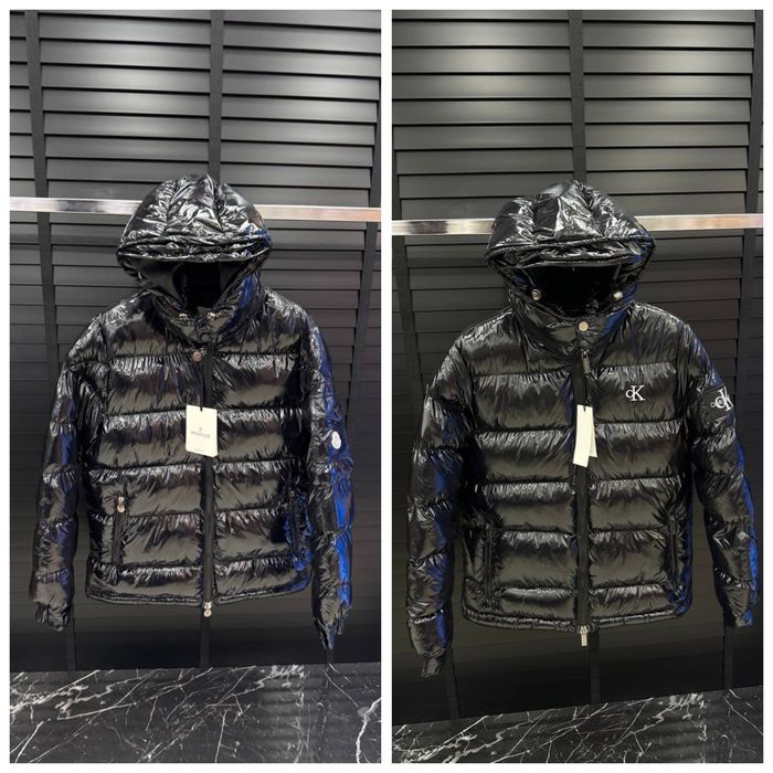 Зимова лакова куртка Кельвін кляйн, Монклер