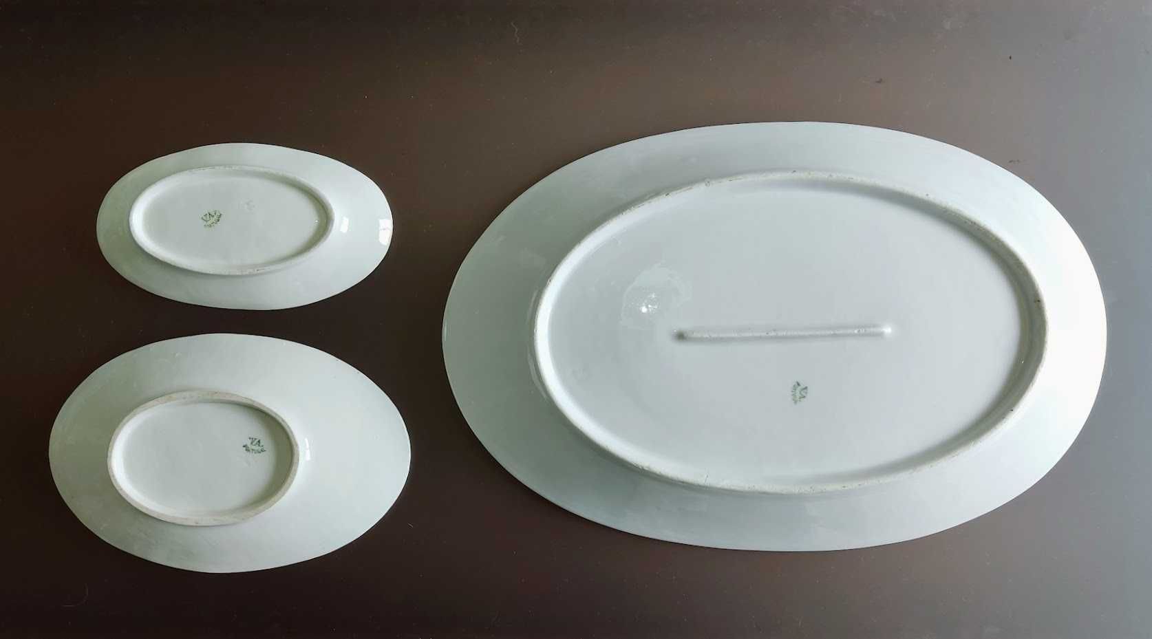 Conjunto de 3 travessas Vista Alegre 1924/47