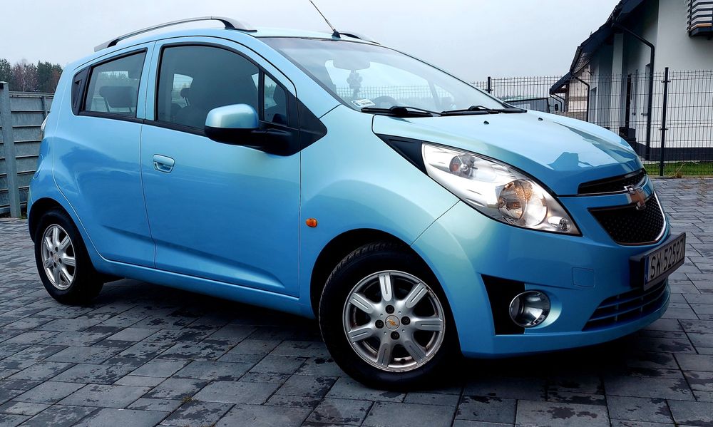 Śliczny Chevrolet Spark 1.2 82KM Full opcja! Stan Idealny!