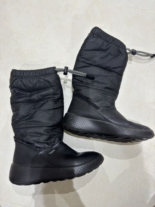 Чоботи зимові шкіряні Ecco