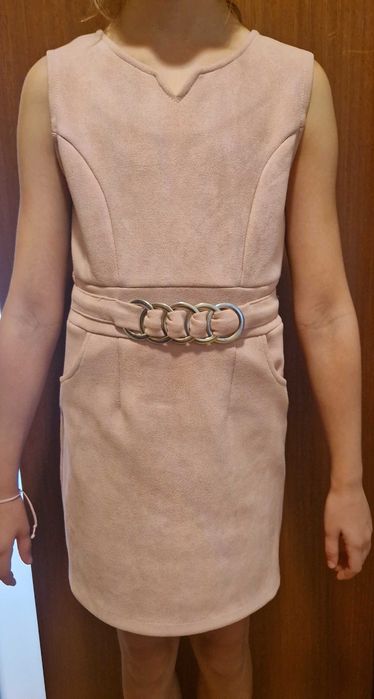 Sukienka różowa r. 134