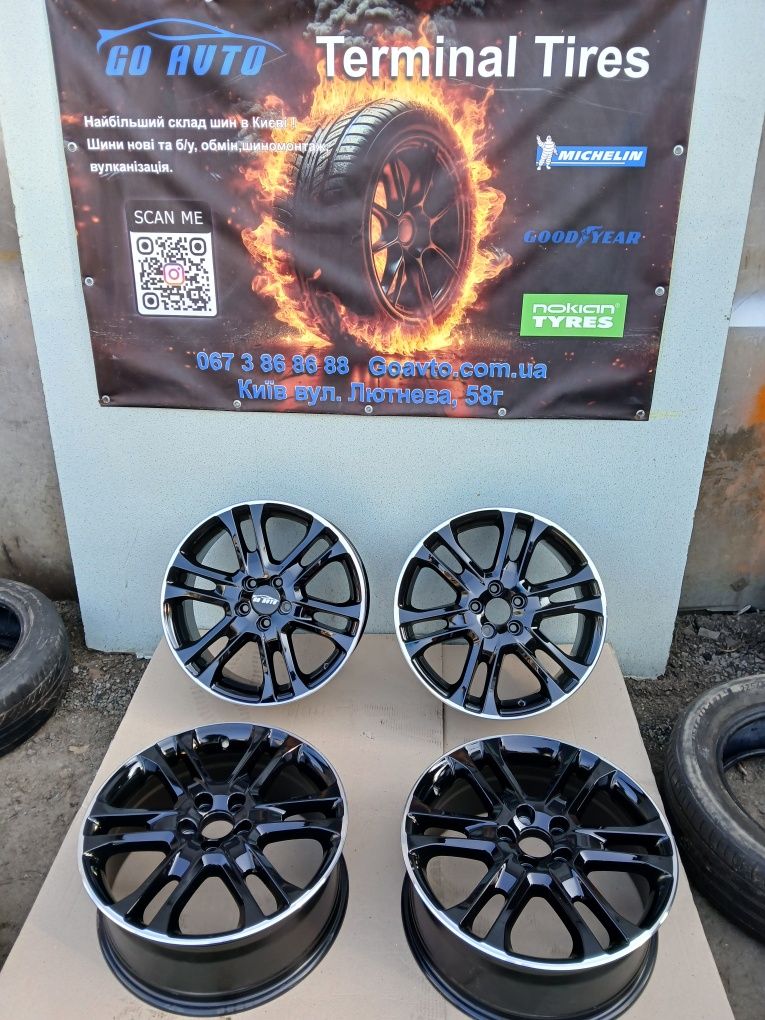 Goauto Terminal диски Volvo Ford 5/108 r18 et55 7,5j dia63,4 як нові л