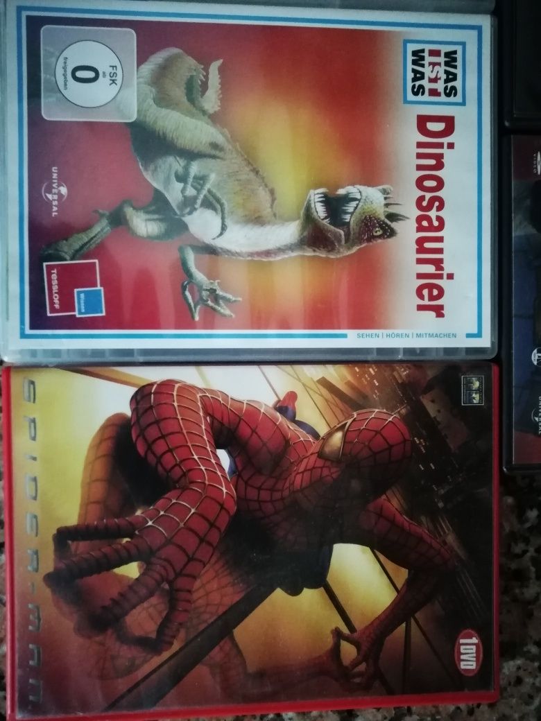 5 Filmes Dvd Homem Aranha King Kong Dinossauros