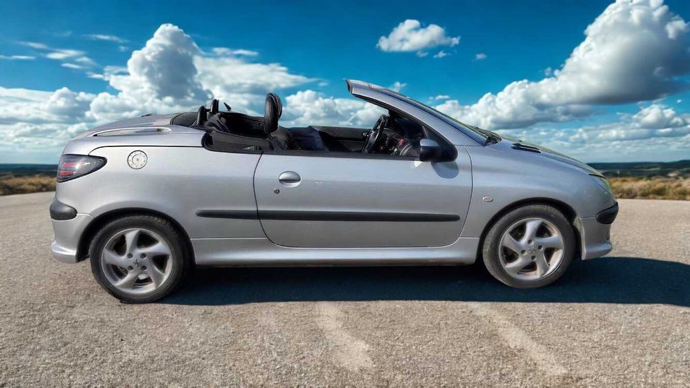 Оренда Peugeot 206 CC  – автомат, бензин, кабріолет з відкидним дахом