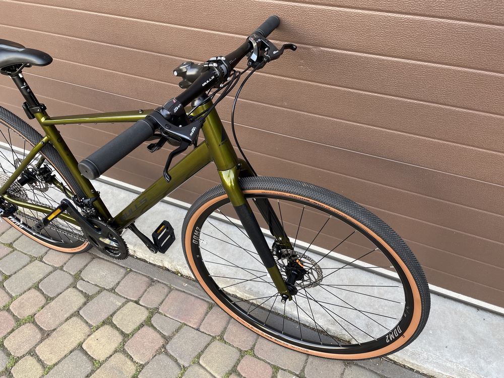 Rower Fitnesowy Przełaj Gravel BULLS 2x9 SORA R:47 Rok 2023 jak Nowy