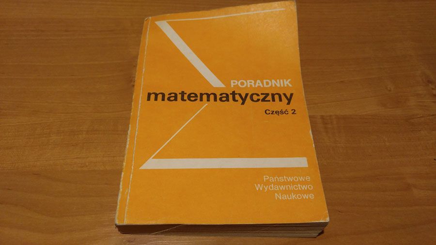 Książki matematyczne