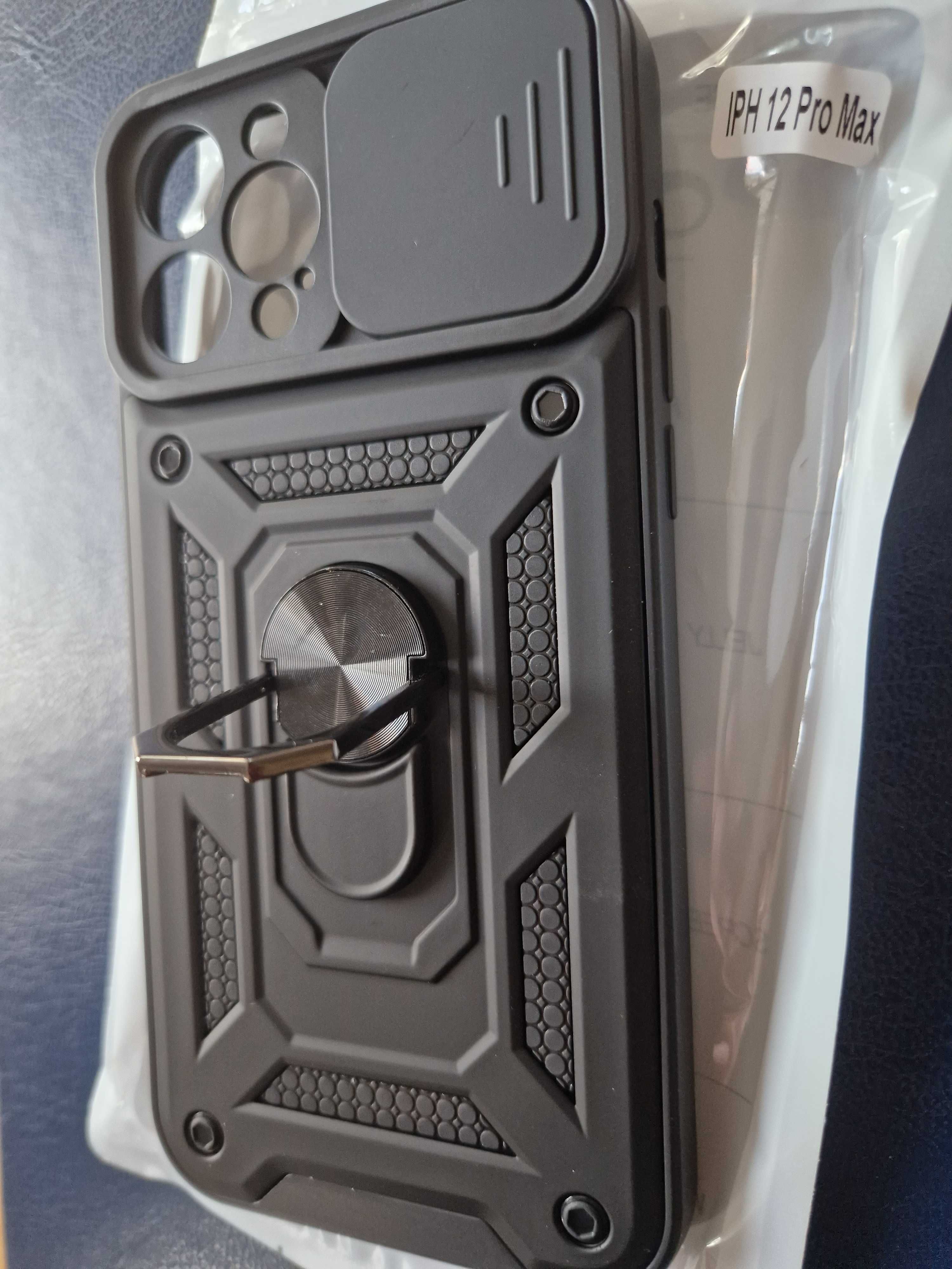 Slide Camera Armor Case do Iphone 12 Pro Max Czarny