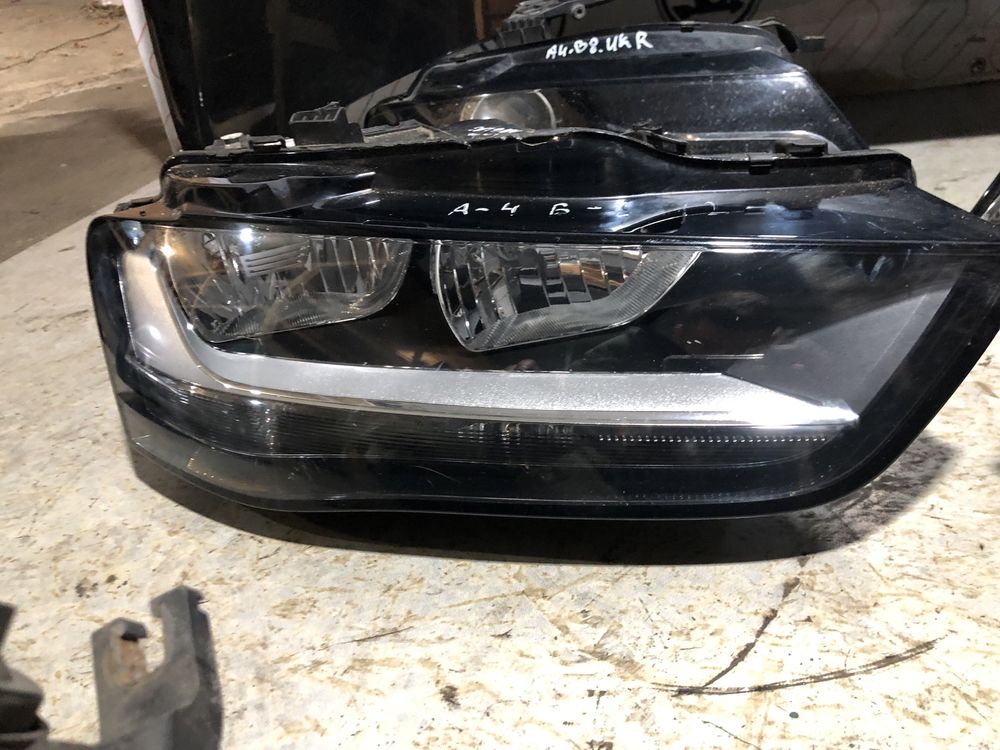 Фара передняя оптика Audi A4B8 ауди а4б8 фара аудіо А4 б8 Європа сша