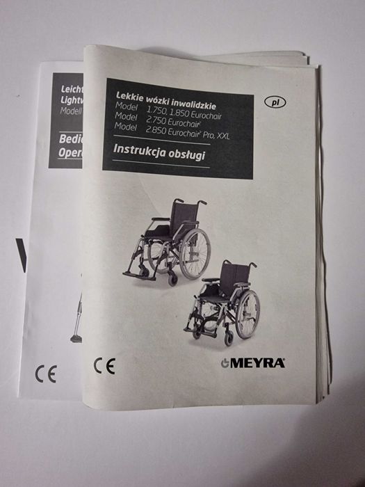 Lekki wózek inwalidzki Meyra