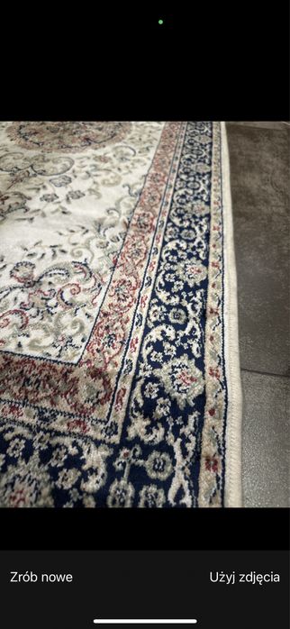 Dywanik/chodnik jasny lub granat