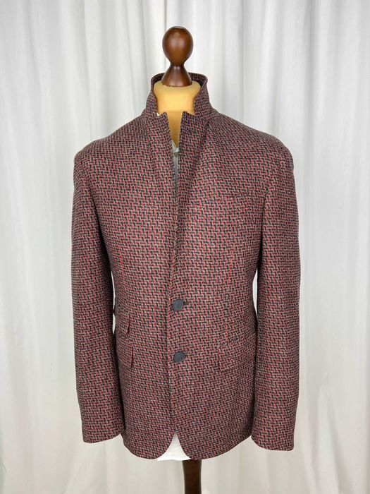 CANALI KEI Pure Wool Blazer піджак блейзер Каналі Кей текстурна вовна