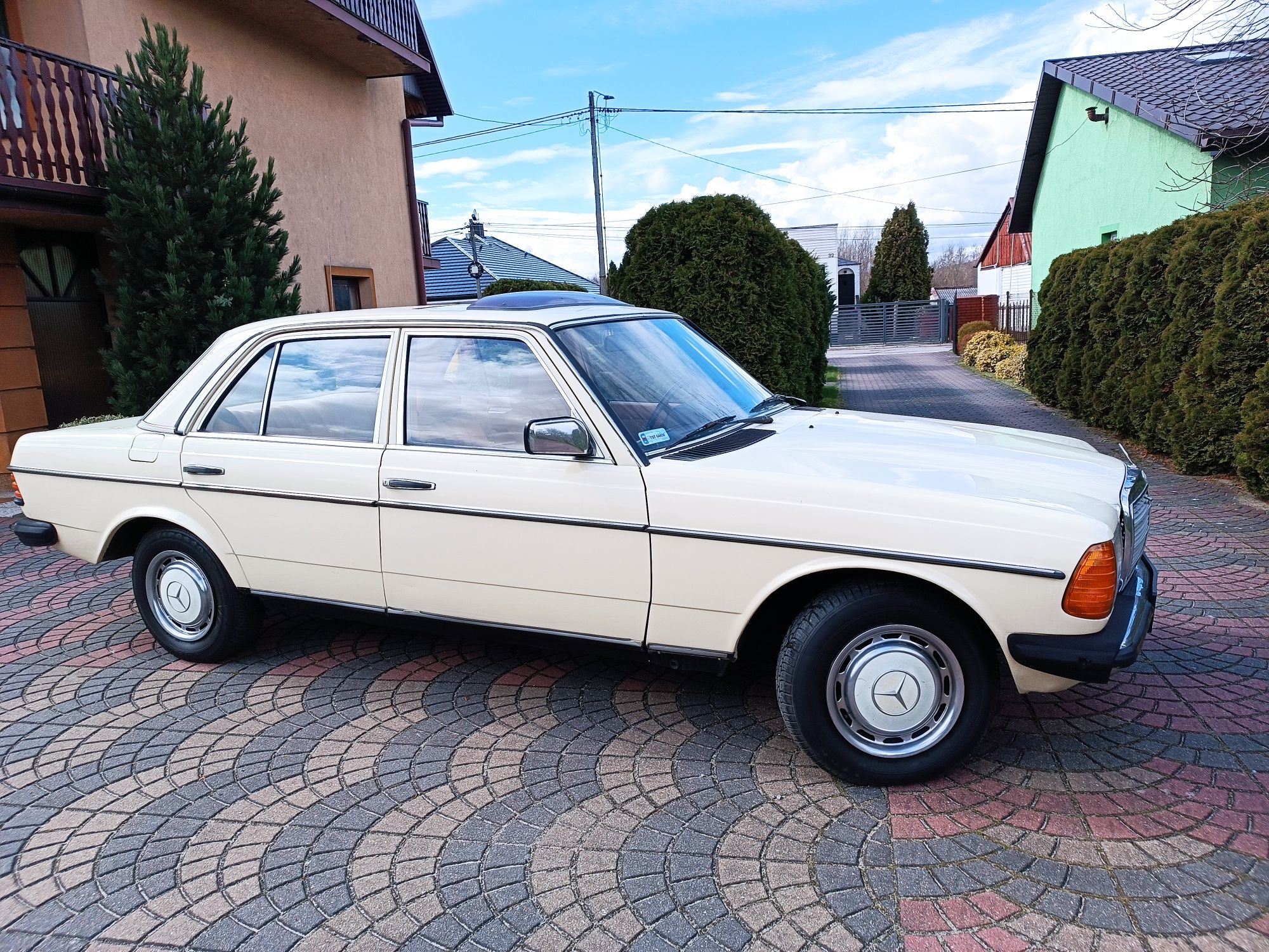 W123 taxi budyń automat