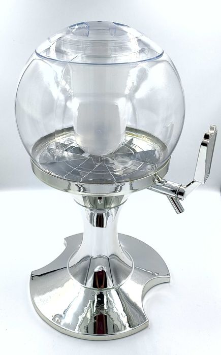 InnovaGoods Ball dozownik chłodzący napoje srebrny  24 x 24 x 42 cm
