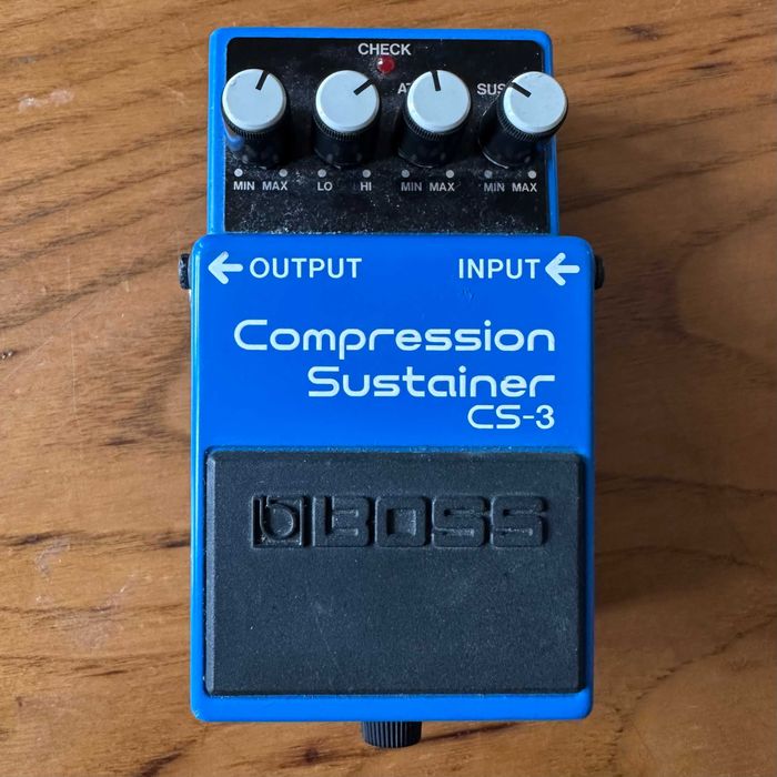 Boss CS-3 Compression Sustainer (Black Label, anos 90)