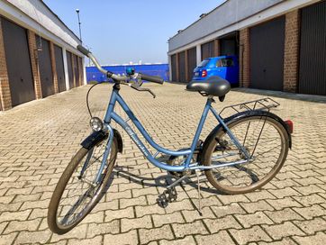 Piękny Perłowy Rower Amsterdam Świetny Stan 26”