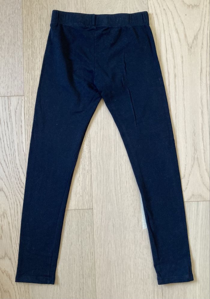 Legginsy spodnie czarne dziewczęce  H&M r. 140 !!