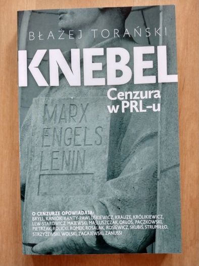 Knebel cenzura w PRL Torański z autografem i dedykacją dla Gużynskiego