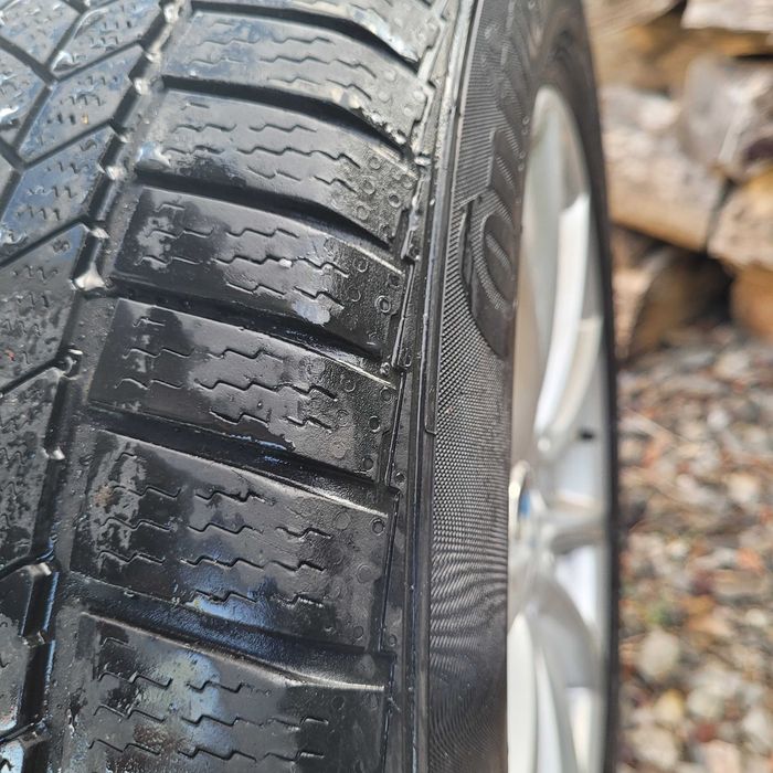 Alufelgi BMW 3   ZIMOWE opony CONTINENTAL 205/60 R16