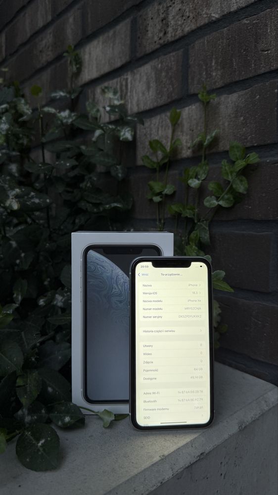 Iphone Xr 64 Gb White Nowa 100% Bateria