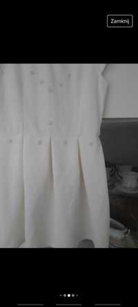 Białą sukienka 152cm