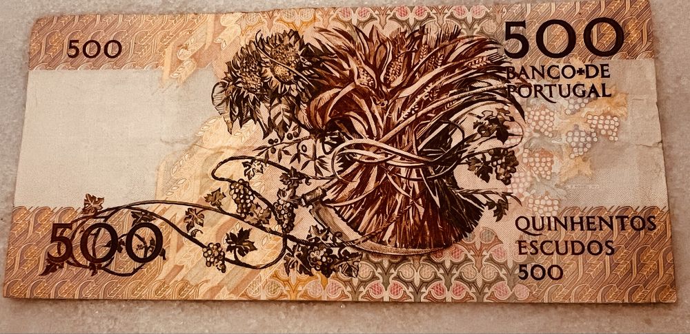 Nota de 500 escudos