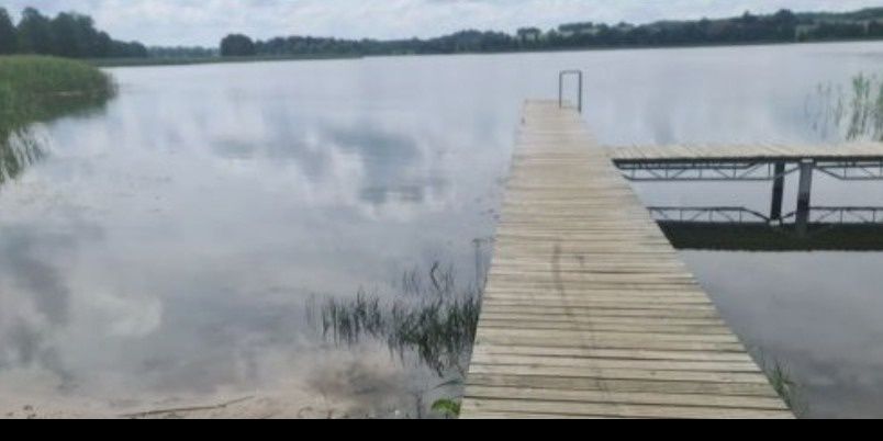 Sprzedam działke nad jeziorem 50 metrów do plaży gminnej