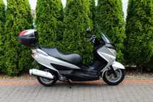 Suzuki Burgman 125 KUFER 2014r Niski przebieg KAT A1 B TRANSPORT RATY