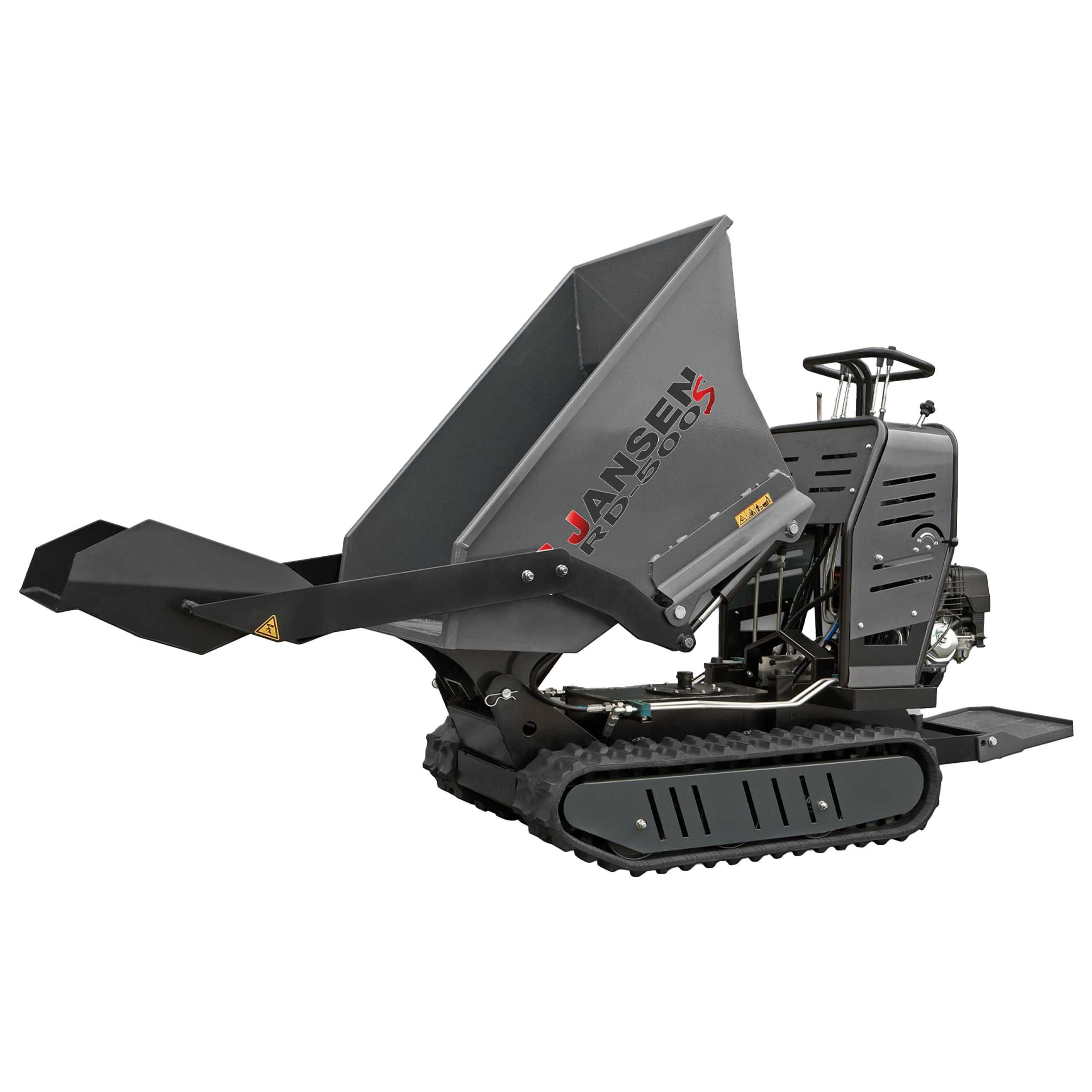 Wozidło gąsienicowe miniwywrotka JANSEN RD-500S