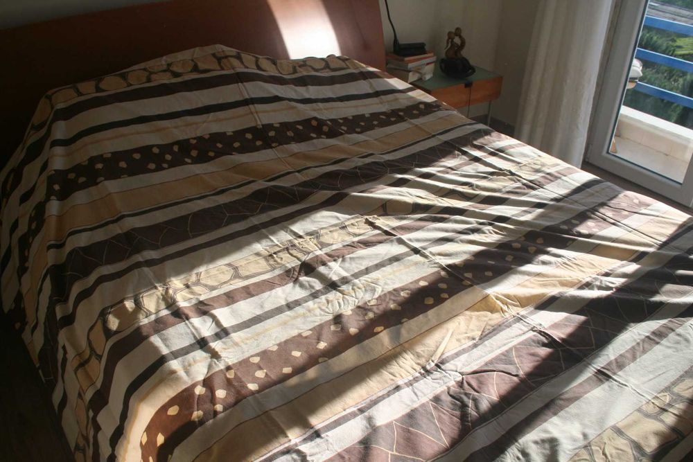 Capa de edredão CARRÉ BLANC