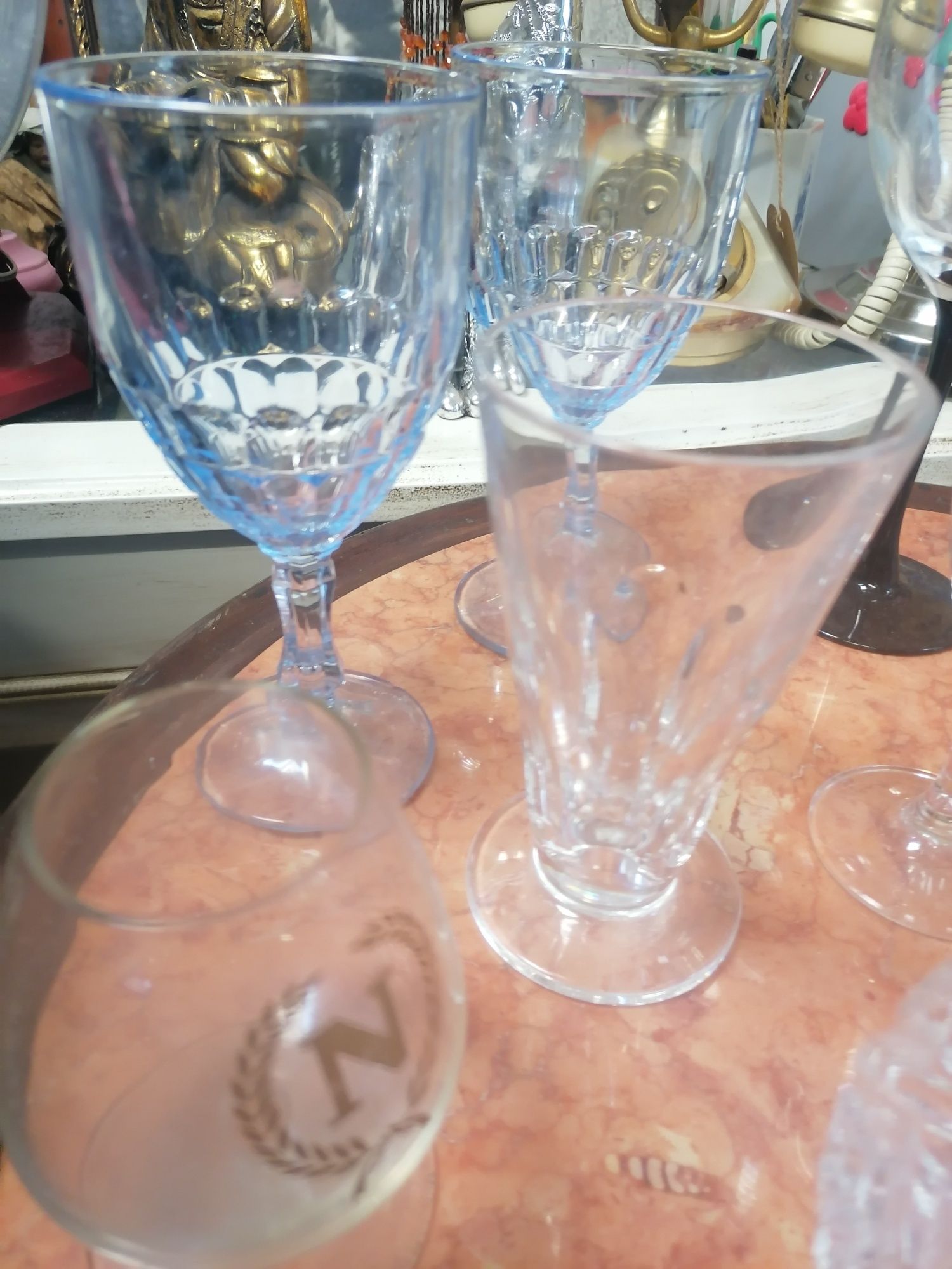 Conjunto de 12 copos diversos