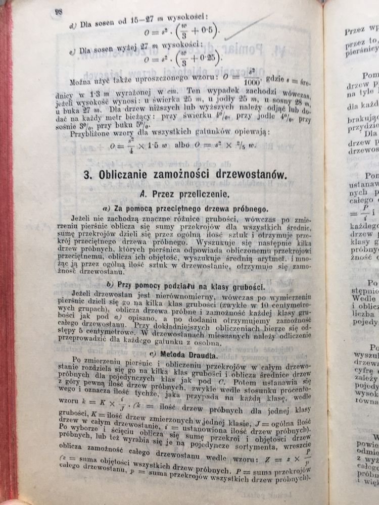 Leśnik Polski 1922 podręcznik i kalendarz leśnictwo łowiectwo