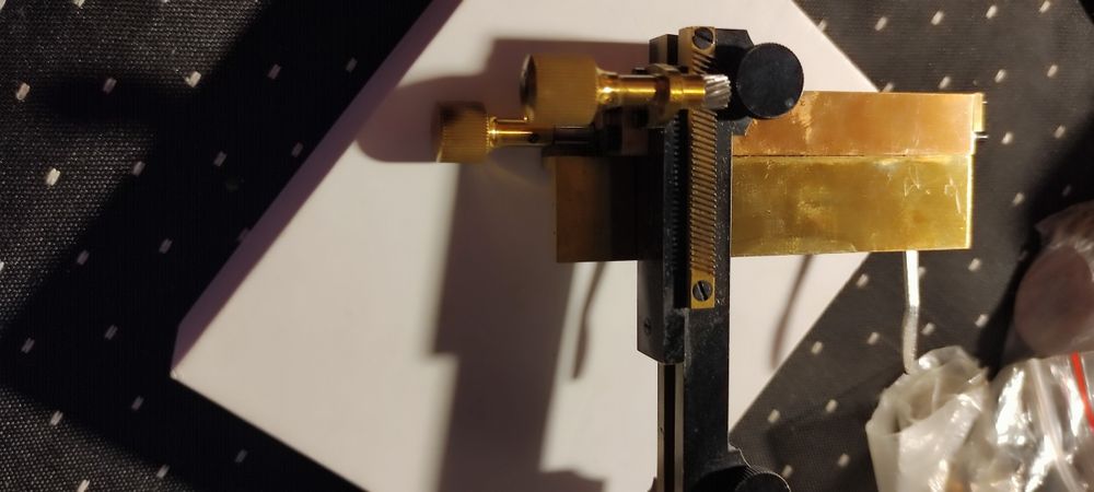 Instrument część mikroskopu