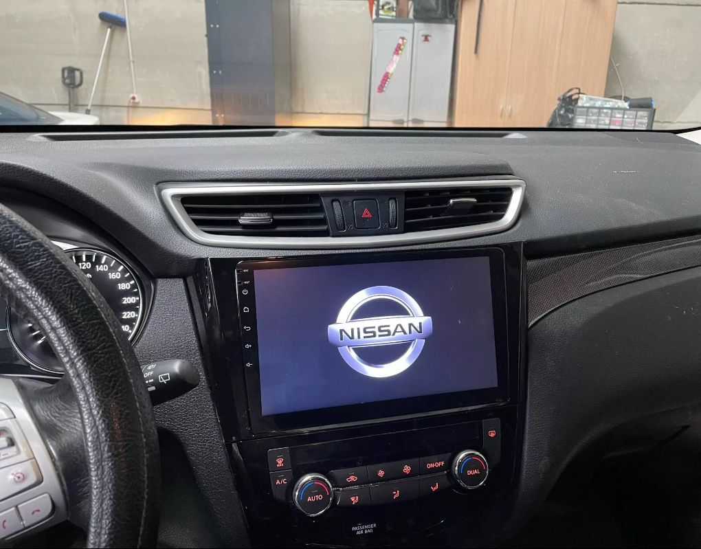 Rádio Android 12 com GPS Nissan Qashqai J11 (Artigo Novo)