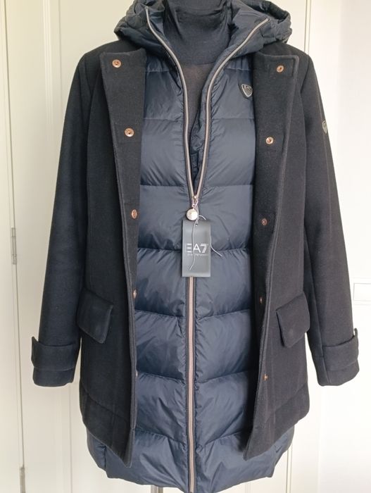 Пальто Armani Оригинал женское с жилеткой.